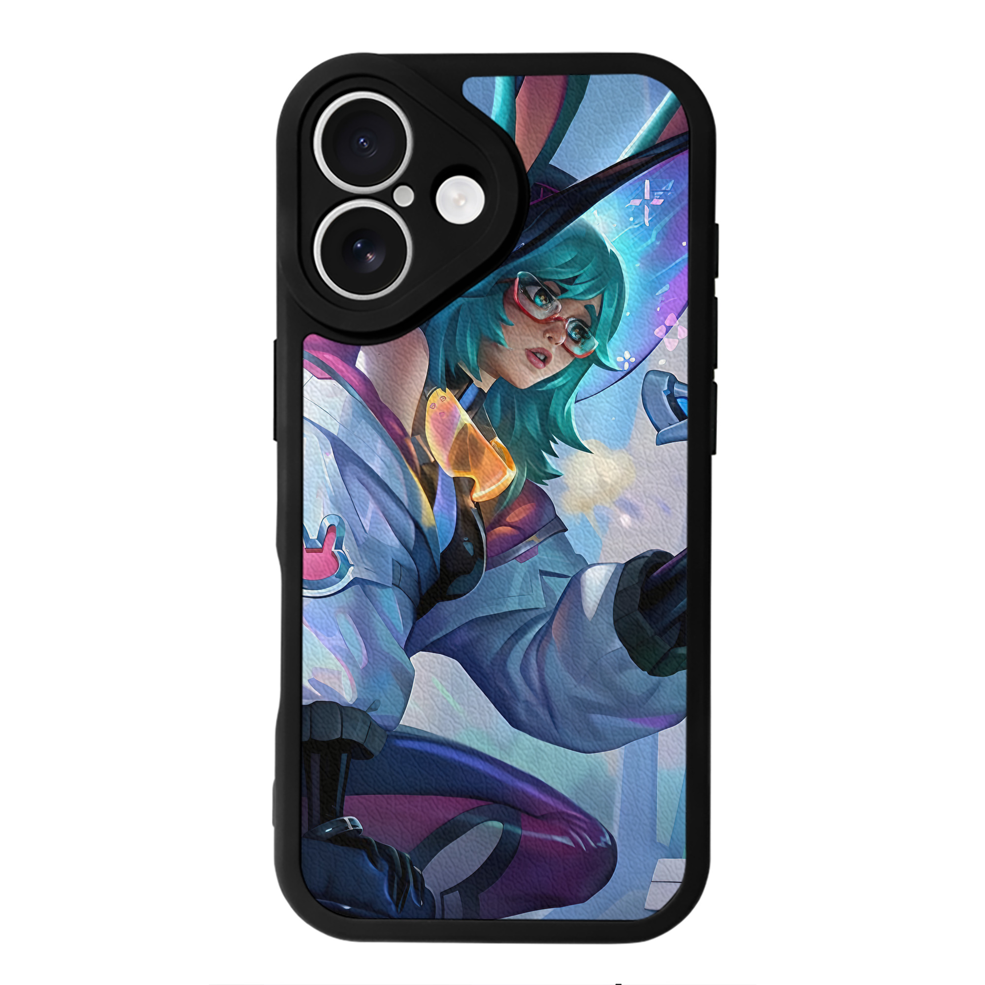 リーグ・オブ・レジェンド League of Legends LOL 【iPhone 16シリーズ対応】シリコンスマホケース（レザー調） 材質：シリコン